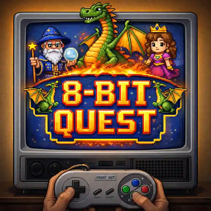 8-Bit Quest Casino Game